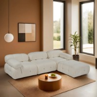 Canapea de colț Atelier Del Sofa Bubble Beige