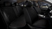 Набор чехлов на сидения CarFasion Romb Plus Black/Red