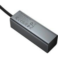 Разветвитель Hoco HB1C 4-in-1 Type-C Metal Gray