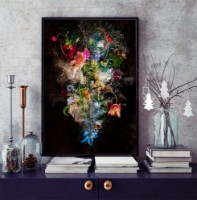 Картина ArtShop Abstract Bouquet of Flowers 60x90cm (PA56-L-L)