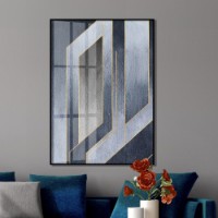 Pictură ArtShop Geometric Shapes With Gold Outline 30x45cm (PA439-XL)