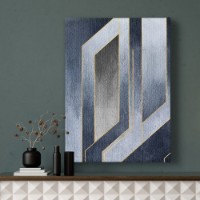 Картина ArtShop Geometric Shapes With Gold Outline 40x60cm (PA439-L-PL)