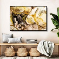 Pictură ArtShop Gold Spots 45x30cm (PA208-XL-L)