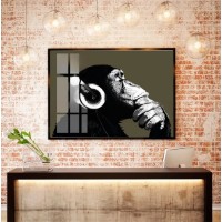Pictură ArtShop Monkey with Headphones 60x40cm (PBW2-L)