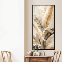 Картина ArtShop Beige Tropical Leaves 40x80cm (PB146-M-L)