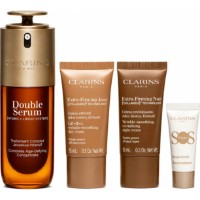 Набор по уходу за лицом Clarins Coffret Double Serum & Extra-Firming Set 4pcs