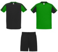 Мужской спортивный костюм Roly Juve 0525 Fern Green/Black, s.L