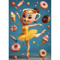 Пазл Trefl 200 Ballerina Cappucina (13362)