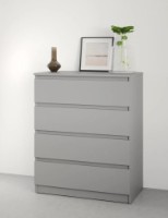 Комод MebelStar Neo 4S 80x43x98cm Grey (MBS-1079)