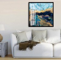 Pictură ArtShop Gold & Blue Marble 40x40cm (PFLD20-XL)