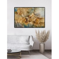 Pictură ArtShop Golden Abstract Vibe 60x40cm (PFLD9-L-L)