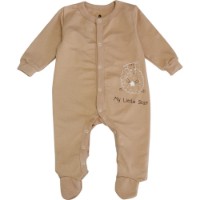 Salopetă-slip pentru copii Minikin My Little Star 60cm Coffee (25440162) 