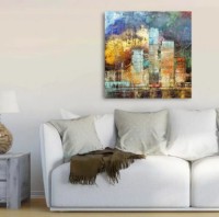 Pictură ArtShop Abstract City 60x60cm (PCM101-L-PL)