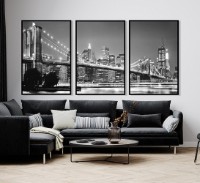 Pictură ArtShop Brooklyn Bridge Triptych 40x60cm (SET474-M-PL)