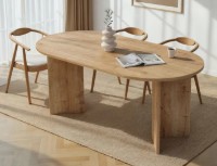 Обеденный стол Trendy Sablin Sapphire Oak 180x75x90cm (GTR008048)