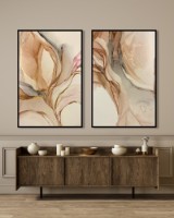 Картина ArtShop Beige Abstraction Diptych 60x90cm (SET470-LL-L)