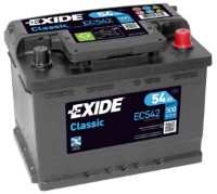 Acumulatoar auto Exide Classic EC542