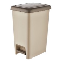Coș de gunoi Dunya Plastic 01044 Grey 40L