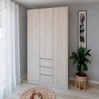 Dulap Smartex N16 140cm Kashemir/Light Oak