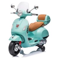 Mașinuța electrica Chipolino Vespa GTS Super Teal Green (ELMVE0251TG)