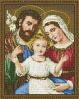 Алмазная мозаика Diamond Holy Family 40x50cm (YW01060)