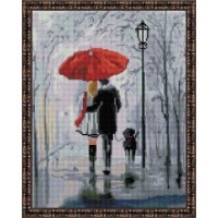 Mozaic cu diamante Diamond In The Rain 40x50cm (YW01051)