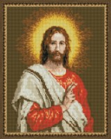 Алмазная мозаика Diamond Jesus Christ 40x50cm (YW02711)