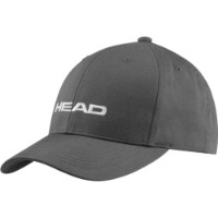Бейсболка Head Promotion Cap Anthracite Grey