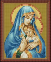Алмазная мозаика Diamond Virgin Mary 30x40cm (YW00745)