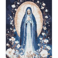 Алмазная мозаика Ideyka Immaculate Virgin 40x50cm (AMO8201) 