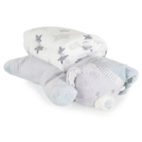 Jucărie-pătură Moni Bear Grey 90x75cm