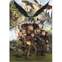 Puzzle Clementoni 180 Super Dragontrainer (29793) 