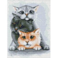 Алмазная мозаика Ideyka Little Pets 30x40cm (AMO7134) 