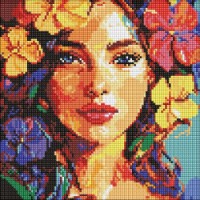 Алмазная мозаика Ideyka Tropical Dream 30x30cm (AMO8264) 