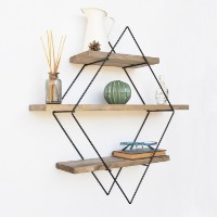 Raft de perete Hanah Home Wr007