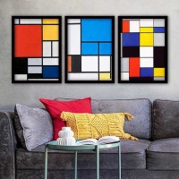Set de 3 picturi Wallity 3SC UN3219929 35x45cm