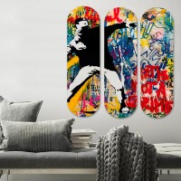 Set de 3 tablouri Wallity 3KY3806