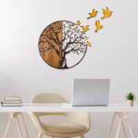 Декоративное панно Wallity Tree And Birds 322-A