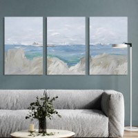 Картина ArtShop The Sea in Abstract Style Triptych 60x90cm (SET571-XL-L)