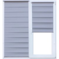 Rolete textile Dekora Day Night MGR04 Light Grey  0,70x1,70 m