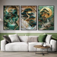 Pictură ArtShop Trees Triptych 30x45cm (SET578-M)