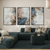 Картина ArtShop Tropical Leaves Triptych 60x90cm (SET513-LL-L)