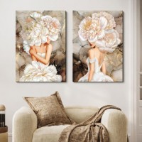 Картина ArtShop Enigmatic Girls Diptych 30x45cm (SET541)
