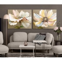 Pictură ArtShop Flowers Diptych 90x60cm (SET205-MM-L)