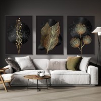 Картина ArtShop Golden Leaves 40x60cm (SET497-M-L)
