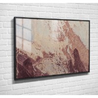 Pictură ArtShop Delicate Brown Abstract Texture 60x40cm (PA27-L)
