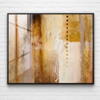 Pictură ArtShop Golden Wood Texture 45x30cm (PA19-XL)