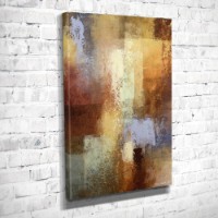 Картина ArtShop Multicolored Brown Abstract Texture 40x60cm (PA28-L-PL)