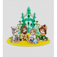 Tablou pe numere PRC Fantasy Kittens 30x40cm (PB5151)
