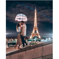Картина по номерам PRC Paris Date 30x40cm (PB5120)